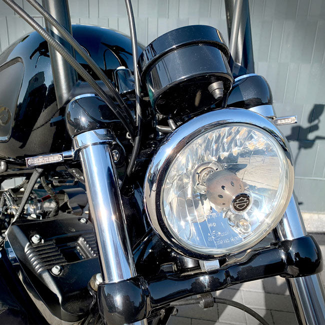 Heinzbikes, Blokk Line Positions-/Blinkerleuchte für Harley Davidson