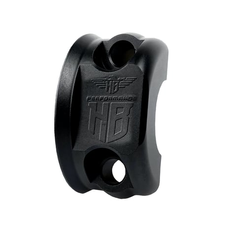 HeinzBikes, abrazadera de percha de embrague/freno de alto rendimiento. Negro