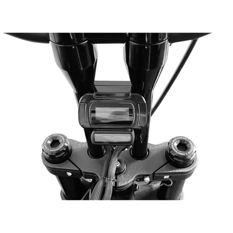 HeinzBikes, soporte de indicador digital estilo 'cuadrado'. Negro