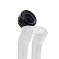 HeinzBikes, soporte redondo para calibre de 4". Negro