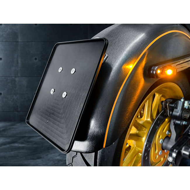 Heinzbikes, Portamatrículas "Frame". 180 X 200 Mm Para Harley Davidson