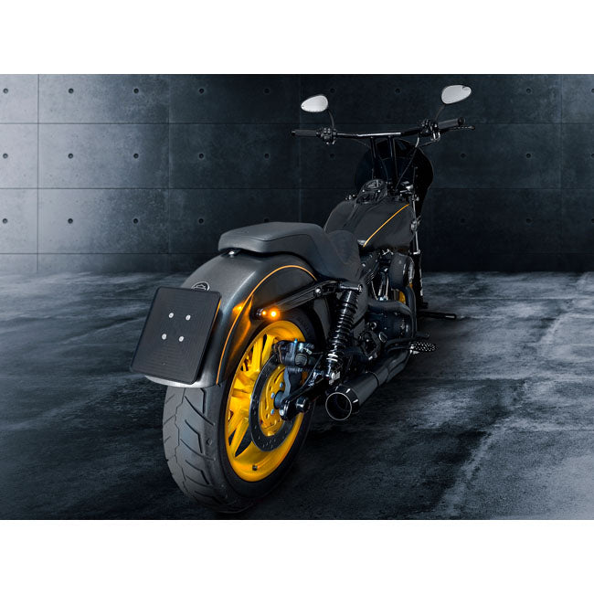 Heinzbikes, Portamatrículas "Frame". 180 X 200 Mm Para Harley Davidson