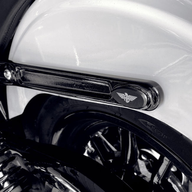 Heinzbikes, Placas Protectoras De Los Puntales Del Guardabarros Para Harley Davidson