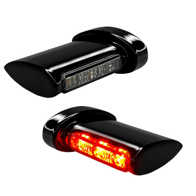 Heinzbikes 3-in-1 Aero Winglets Rücklicht/Blinker für Harley Davidson