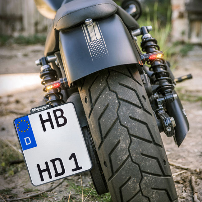 Heinzbikes 3-in-1 Aero Winglets Rücklicht/Blinker für Harley Davidson
