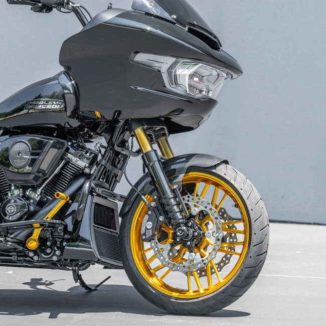 Arlen Ness, Guardabarros Delantero Cafe De 19" Para Harley Davidson