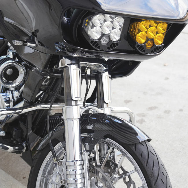 Arlen Ness, Guardabarros Delantero Cafe De 19" Para Harley Davidson