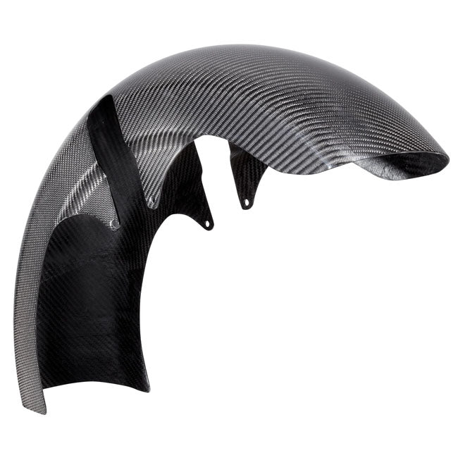 Arlen Ness, Fat 21 Carbon Fiber Rapper Front Fender for Harley Davidson