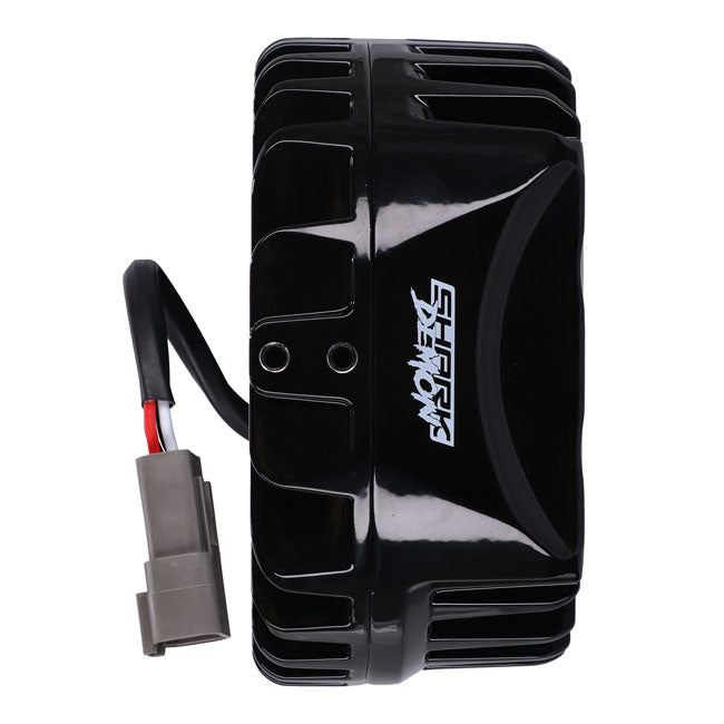 Custom Dynamics Shark Demon 2 Performance LED-Scheinwerfer-Kit für Harley-Davidson