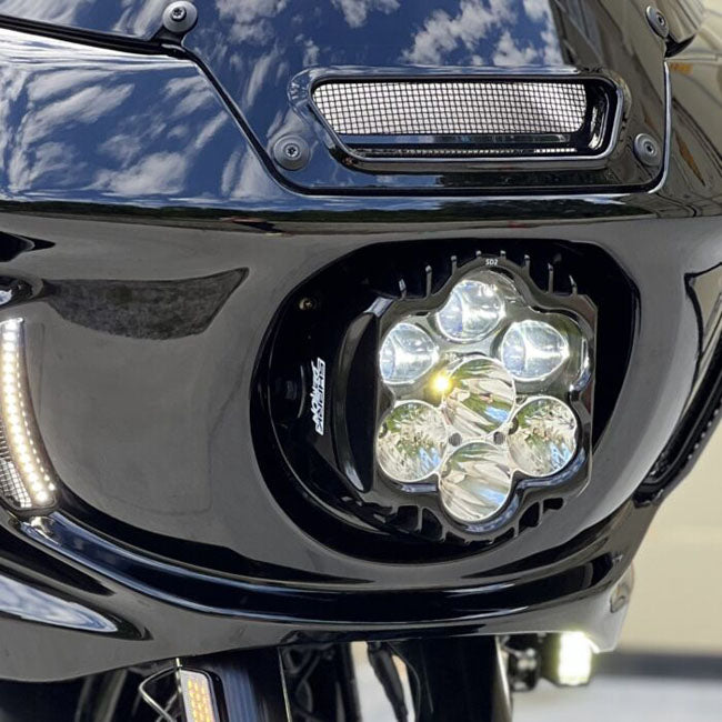 Custom Dynamics Shark Demon 2 Performance LED-Scheinwerfer-Kit für Harley-Davidson