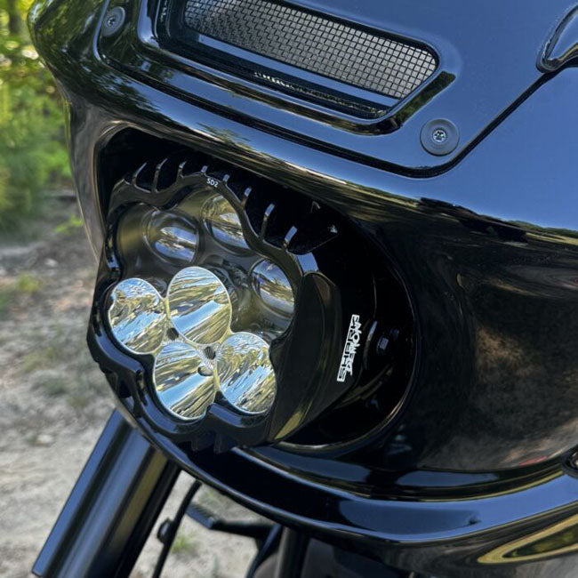 Custom Dynamics Shark Demon 2 Performance LED-Scheinwerfer-Kit für Harley-Davidson