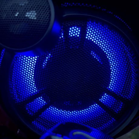 Custom Dynamics, ProGLOW LED-Verkleidungslautsprecherbeleuchtung für Harley Davidson