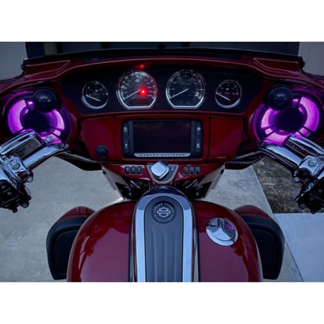 Custom Dynamics, luces de altavoz de carenado LED ProGLOW. Superior