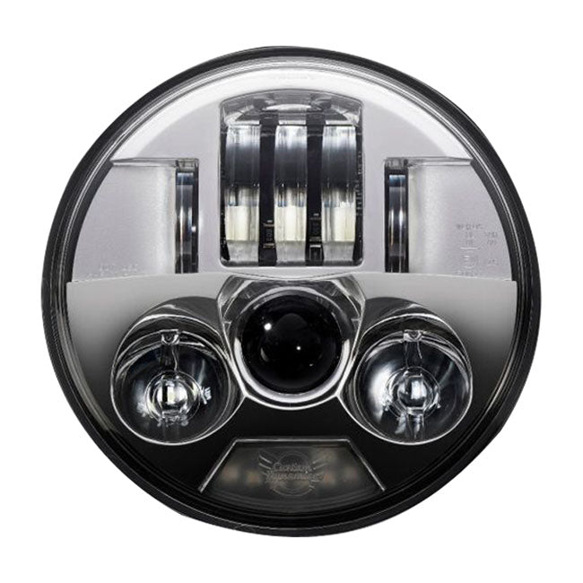 Probeam LED-Scheinwerfer 5,75" ECE Chrom für Harley Davidson