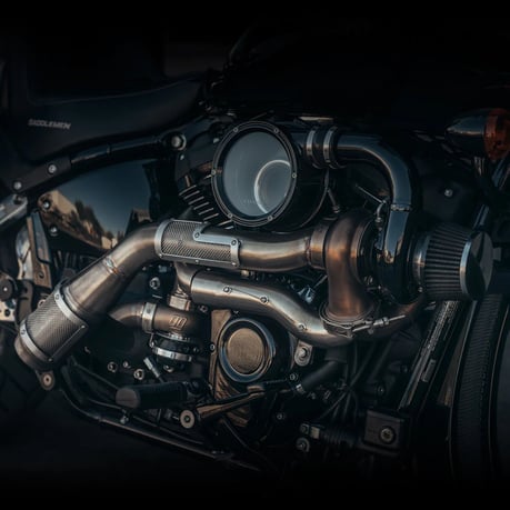 Trask, Turbo kit tornado EF1. Acero inoxidable cepillado