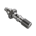 Goodridge, perno banjo doble M10 x 1,00 con boquilla de purga
