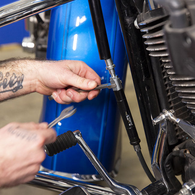 Motion Pro, schwarzes Kupplungskabel der oberen Hälfte, 49" für Harley Davidson