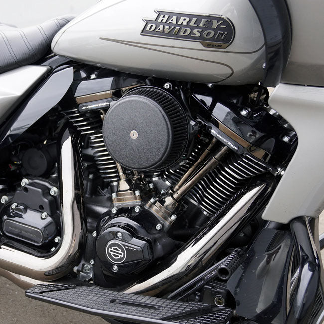 Stage 1 Big Sucker Smooth Black Air Filter Kit for Harley Davidson