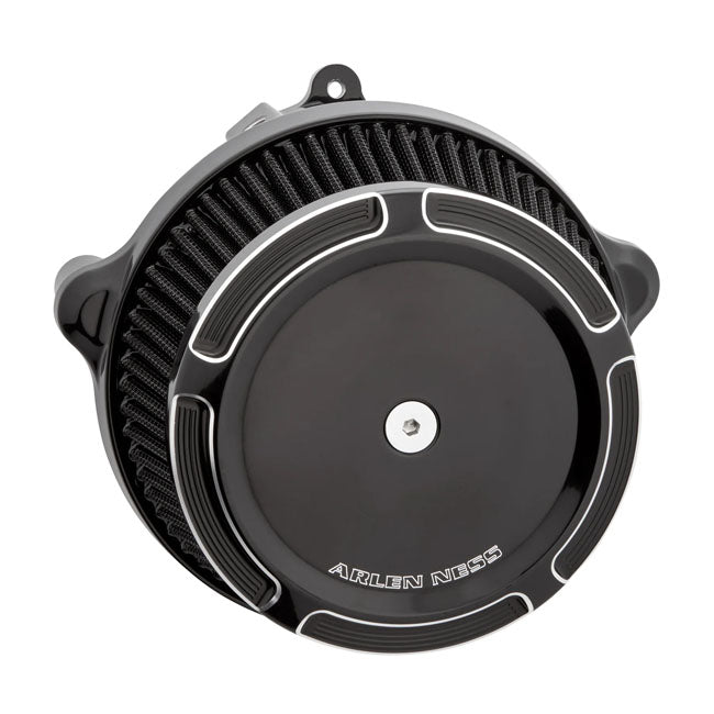 Stage 1 Big Sucker Air Filter Kit Black Bezel for Harley Davidson