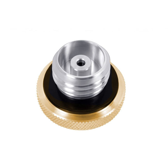 Motone, Tapón De Gasolina Ventilado Latón/Aluminio Para Harley Davidson