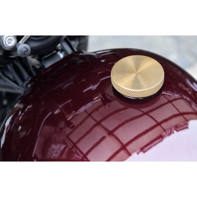 Motone, Tapón De Gasolina Ventilado Latón/Aluminio Para Harley Davidson