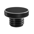 Motone, Tapón De Gasolina Ventilado Aluminio Negro Para Harley Davidson