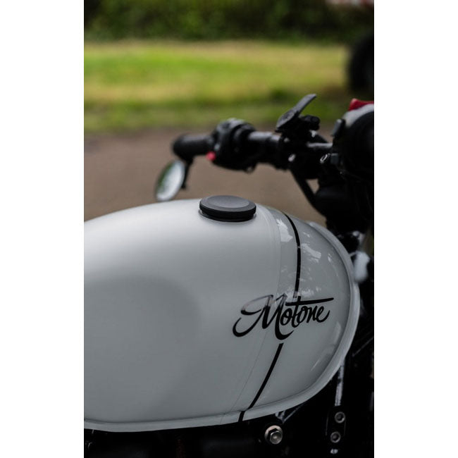 Motone, Jetson Low Profile Concave Gas Cap for Harley Davidson