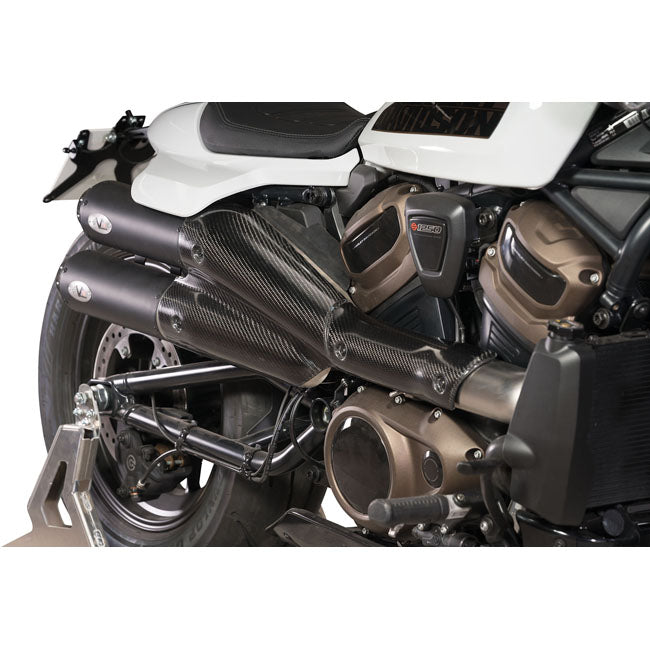 V Performance, Juego De Silenciadores 2 En 2 Para Harley Davidson Sportster S