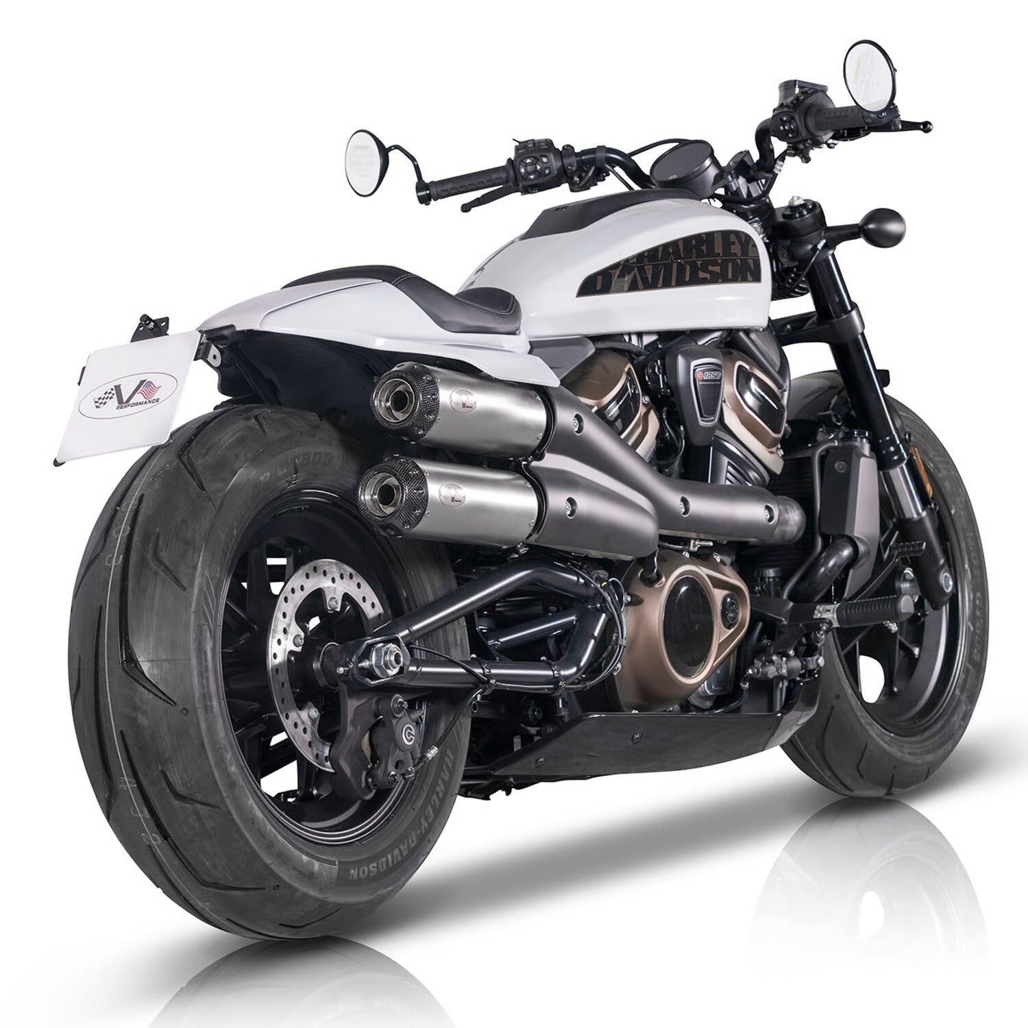 V Performance, Under-Tail license plate holder