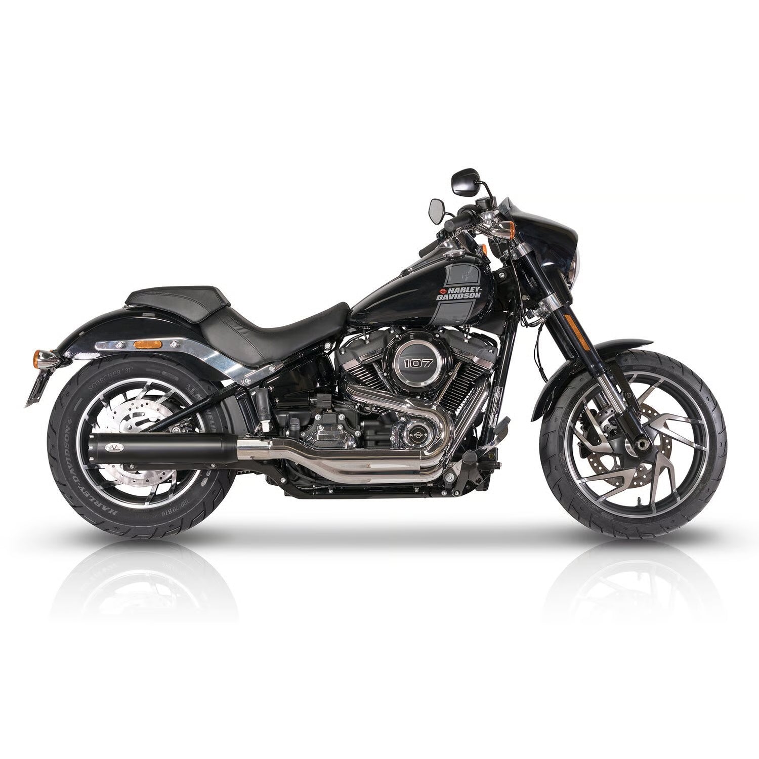 V-Performance Homologated Slip-On Exhaust for Harley-Davidson Sport Glide