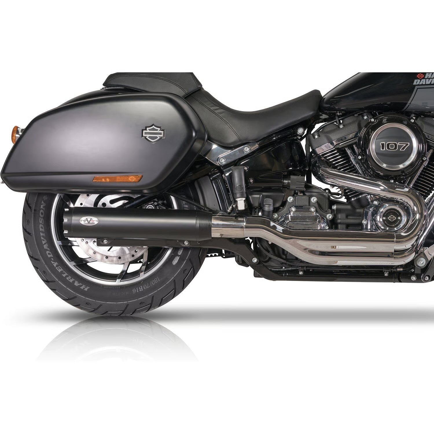 V-Performance Homologated Slip-On Exhaust for Harley-Davidson Sport Glide
