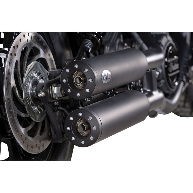 V Performance, Silenciador Chubby De 90 Mm Para Indian