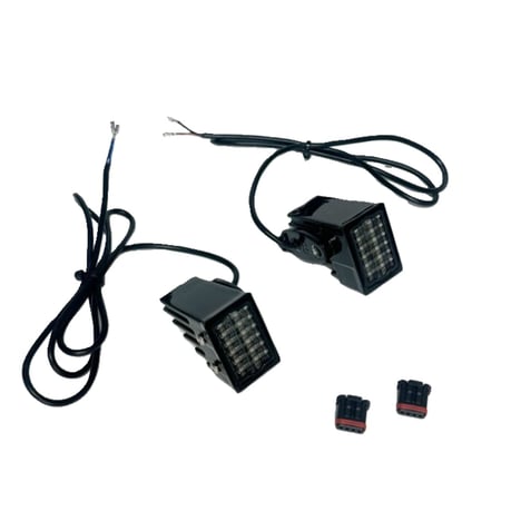 Custom Dynamics, señales de giro LED con puntal de guardabarros trasero 3-1