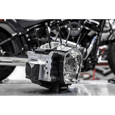 S&S, conjunto de cárter M8 Touring serie MK. Gran diámetro