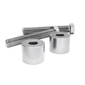 Kraus, kit de extensión de elevador de 1 pulgada (25,4 mm). Acabado mecanizado