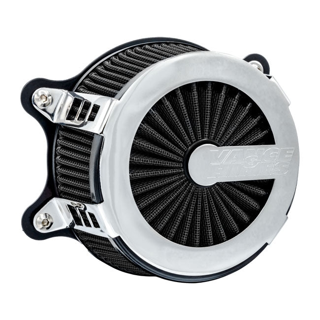 Filtro Aire Vance & Hines Cage Fighter Cromado Para Harley Davidson