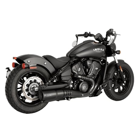 Vance & Hines, Slip-On de alto rendimiento 2-1. Negro