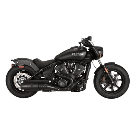 Vance & Hines, Slip-On de alto rendimiento 2-1. Negro