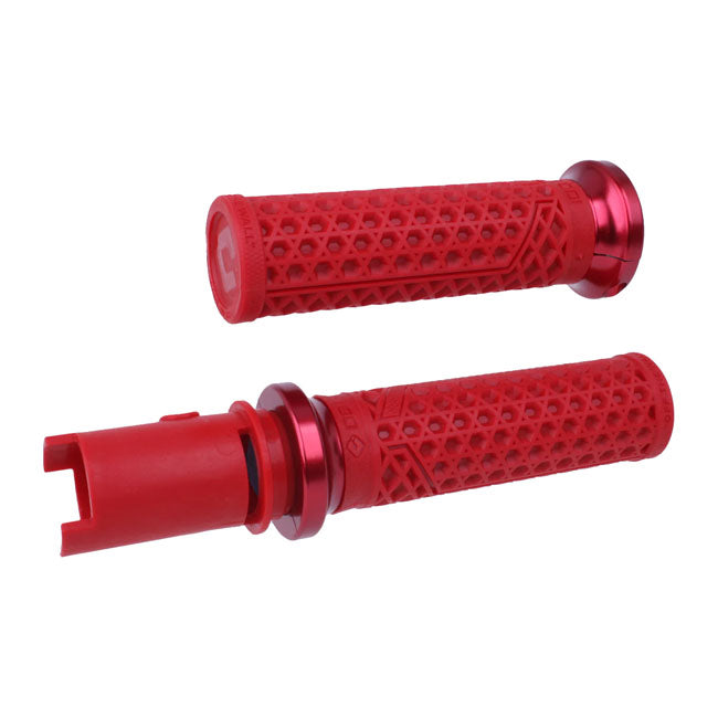 Vans Signature Lock-On Griffe Dunkelrot/Rot für Harley Davidson V-Twin