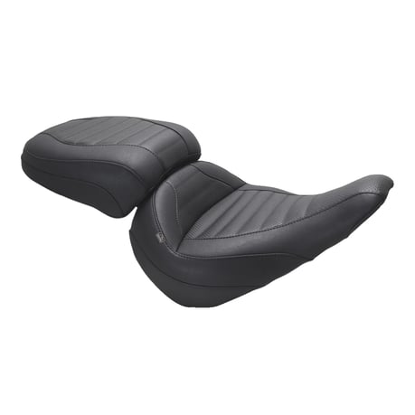 Mustang, Tuck & Roll solo seat for Harley Davidson Softail Touring