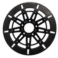 Front Brake Disc 9 Spokes Black For Harley Davidson