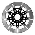 Polished 9-Spoke Rear Brake Disc for Harley Davidson