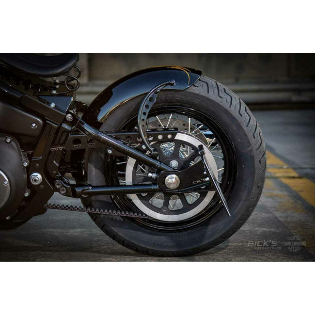 Kurzer seitlicher Kennzeichenhalter für Harley Davidson