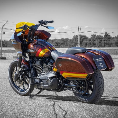 Rick's Motorcycles, Club style rear fender for Harley Davidson