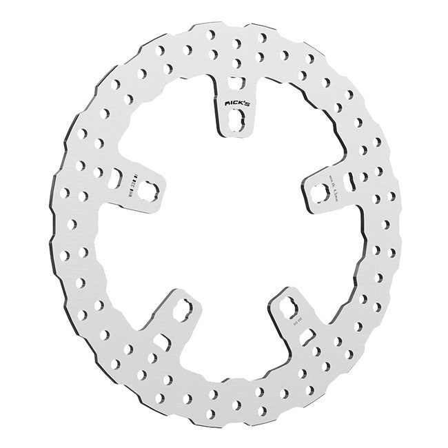 13-Zoll-Wave-Edelstahl-Vorderradbremsscheibe für Harley Davidson