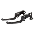 Juego Manetas Freno Y Embrague Good Guys Negro Para Harley Davidson
