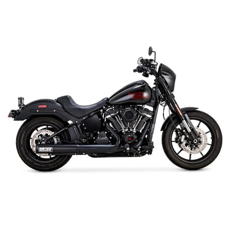 Vance & Hines, Supersport-Auspuff schwarz für Harley Davidson