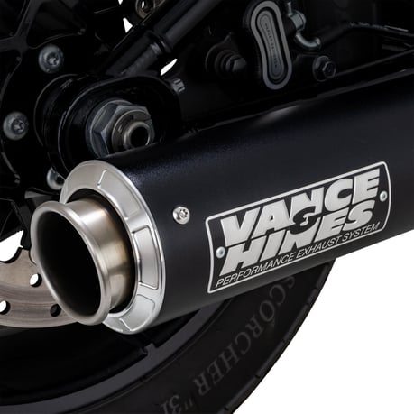 Vance & Hines, Supersport-Auspuff schwarz für Harley Davidson