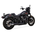 Vance & Hines, silenciador deslizante Supersport. Arruga negra