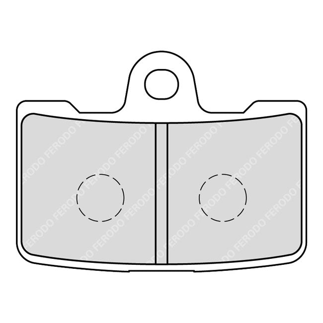 Ferodo, gesinterte ST-Verbundbremsbeläge für Buell